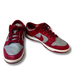 Nike Dunk Low Sneakers Men’s Size 10  Red & Gray UNLV 2020
